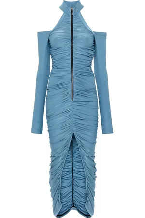 MITILIANE COUTURE Vestido largo drapeado