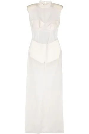 MITILIANE COUTURE Vestido largo con paneles