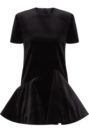 VALENTINO GARAVANI Vestido corto con dobladillo asimétrico
