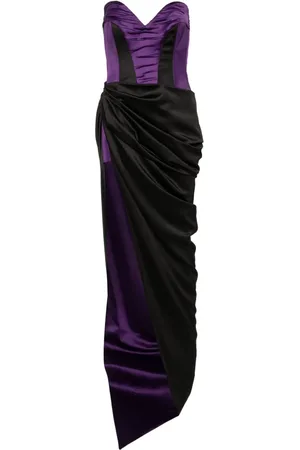 MITILIANE COUTURE Vestido largo asimétrico