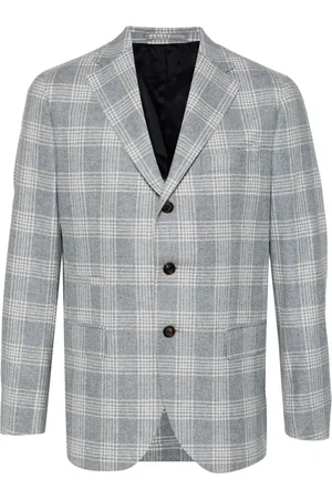 ELEVENTY Blazer a cuadros