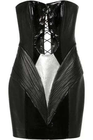 MITILIANE COUTURE Vestido corto con cordones