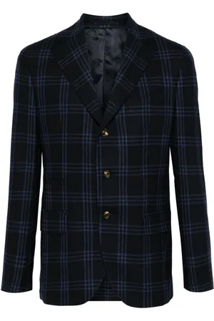 ELEVENTY Blazer a cuadros