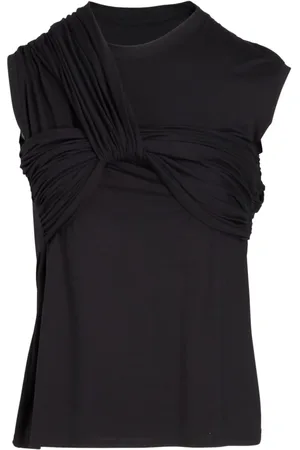 Giambattista Valli Camiseta con detalle retorcido
