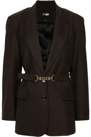 Maje Blazer con cinturón