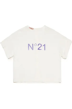Nº21 Camisa con logo estampado