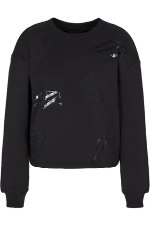 Armani Exchange Sudadera con monograma del logo