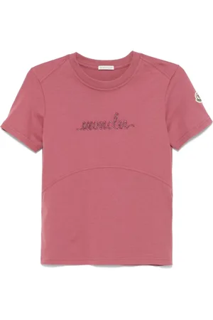 Moncler Camiseta con logo de cuentas