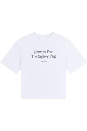 Axel Arigato Camiseta con estampado Famous