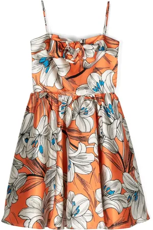 Little Bambah Vestido con tirantes finos y estampado floral
