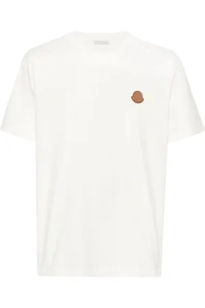 Moncler Camiseta con parche del logo