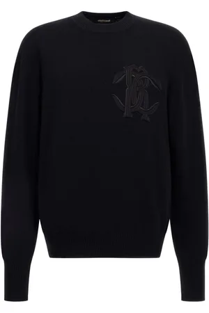 Roberto Cavalli Sudadera con logo bordado