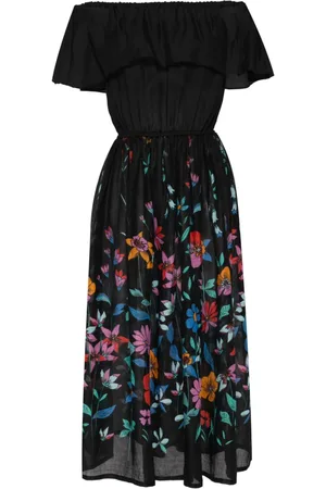 Bambah Vestido con hombros descubiertos