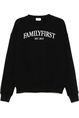 Family First Sudadera con logo estampado
