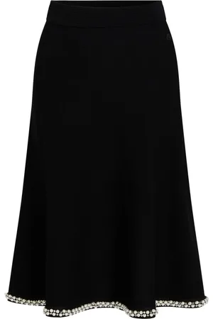 Karl Lagerfeld Falda Essential acampanada