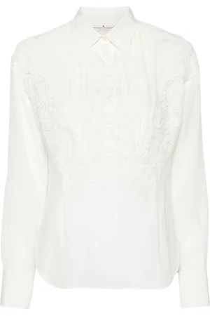 ERMANNO SCERVINO Camisa con encaje floral