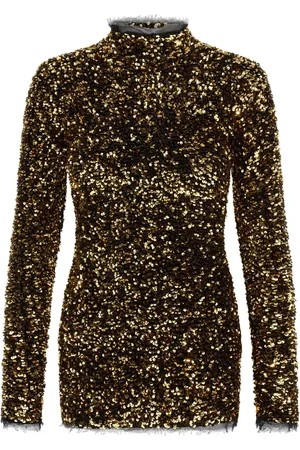 Roberto Cavalli Vestido corto con lentejuelas