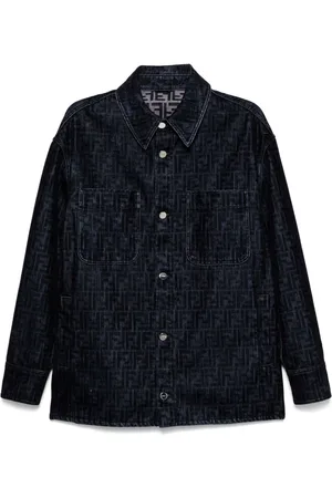 Fendi Sobrecamisa con logo FF