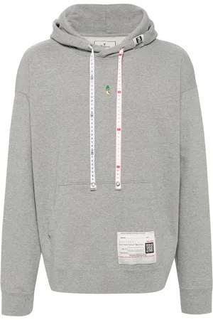 Maison Mihara Yasuhiro Sudadera Duck bordada con capucha