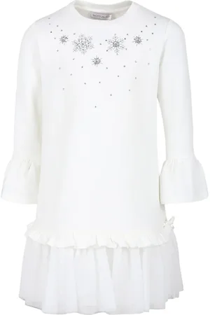 MONNALISA Vestido estilo sudadera de tul