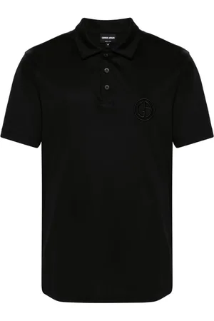 Giorgio Armani Polo con logo Interlock