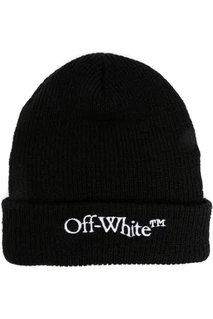 OFF-WHITE Gorro con logo bordado