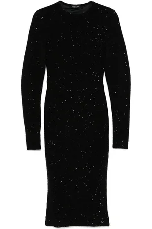 Fabiana Filippi Vestido midi con lentejuelas