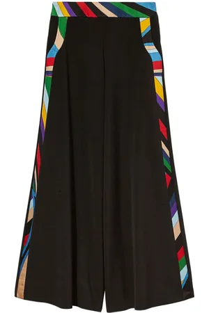 Puccini Pantalones palazzo con estampado Iride