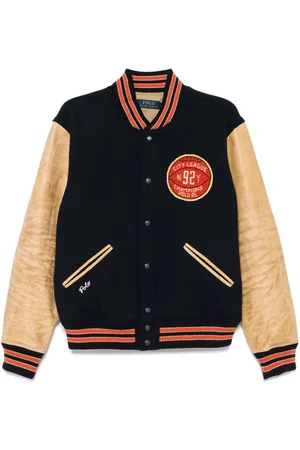 Ralph Lauren Chaqueta bómber con parche de chenilla