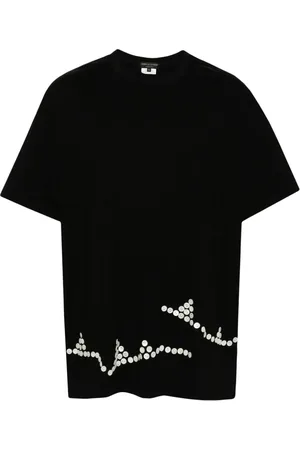 Comme des Garçons Camiseta con detalle de botón