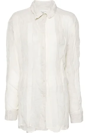 CHRISTOPHER ESBER Camisa con dobladillo asimétrico