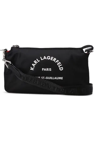 Karl Lagerfeld Bandolera con logo de goma