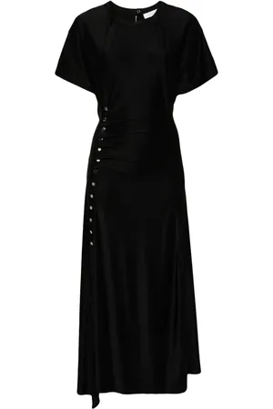 Paco rabanne Vestido midi Drapé Pression