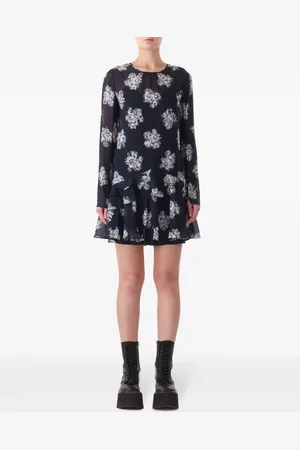 Jason Wu Vestido corto con volantes