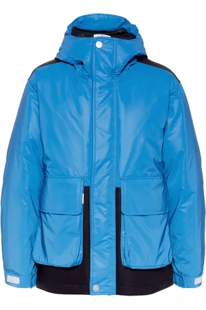 Stone Island Plumífero con logo estampado