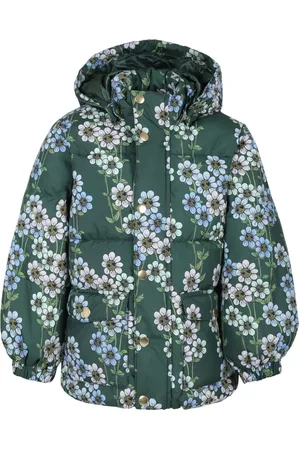 Mini Rodini Plumífero con motivo floral