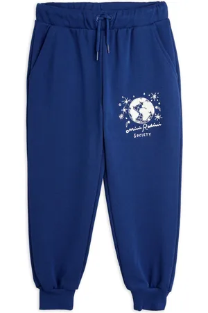 Mini Rodini Pantalones de chándal con logo