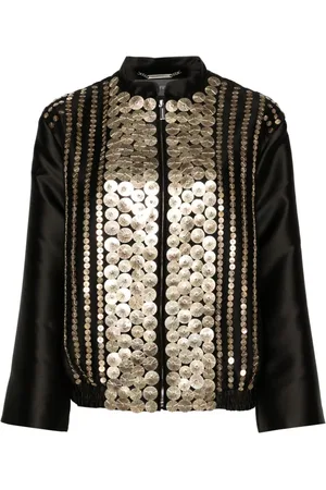 Alberta Ferretti Chaqueta con aplique