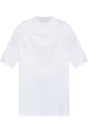 Y-3 Camiseta con efecto melange