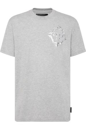 Philipp Plein Camiseta Chrome con logo