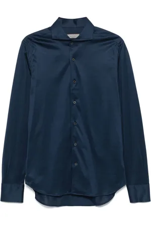 CANALI Camisa con pliegues