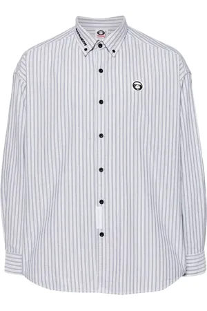 A Bathing Ape Camisa con parche del logo