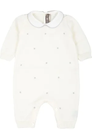 LITTLE BEAR Pelele con lunares bordados
