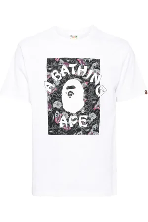 A Bathing Ape Camiseta con motivo de tatuaje japonés