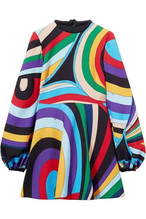Puccini Vestido corto con motivo Iride