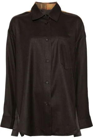 JNBY Chaqueta con motivo de cuadros