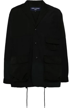 Comme des Garçons Blazer con diseño patchwork