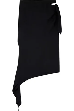 Courrèges Falda midi Knot Slash