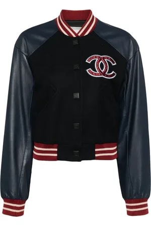 CHANEL Chaqueta bómber Spring Letterman 2004