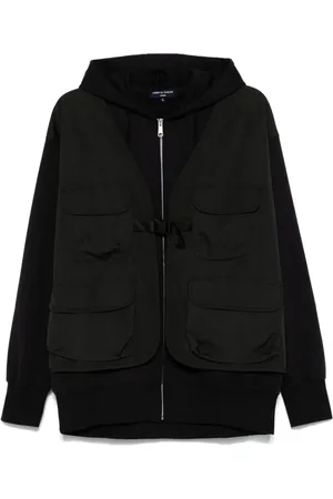 Comme des Garçons Sudadera con capucha y diseño a capas
